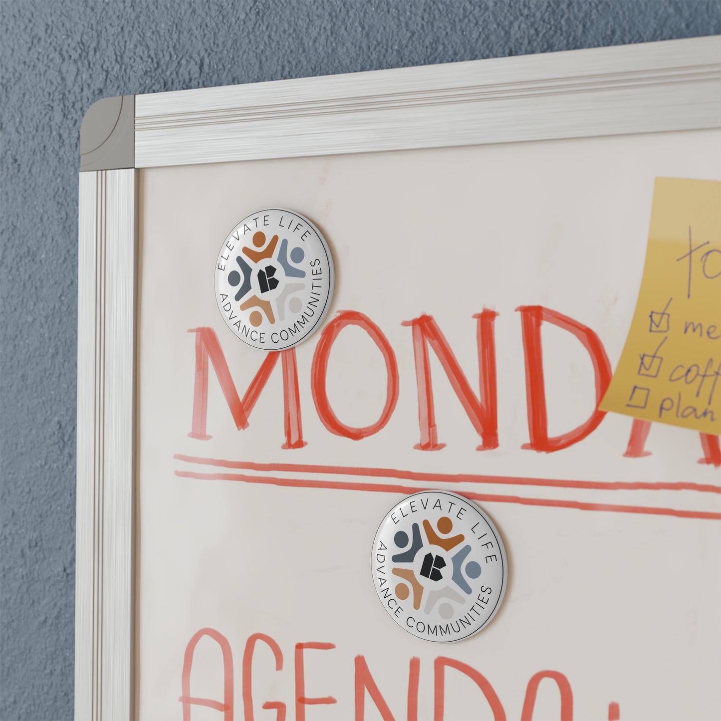 Elevate Life Magnet, Round