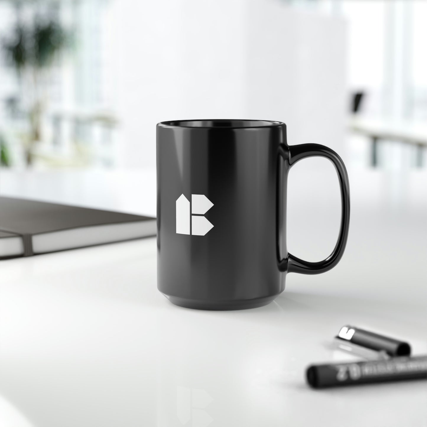 Bolst Black Mug, 15oz